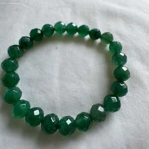 Green Beaded Bracelet - Women Jewelry